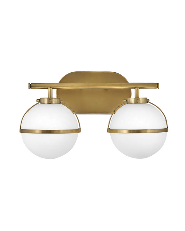 Hinkley - 5662HB-LL - LED Bath - Hollis - Heritage Brass from Lighting & Bulbs Unlimited in Charlotte, NC