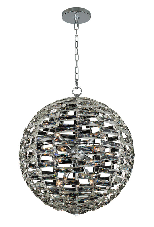 Allegri - 037257-010-FR001 - 16 Light Pendant - Alta - Polished Chrome from Lighting & Bulbs Unlimited in Charlotte, NC