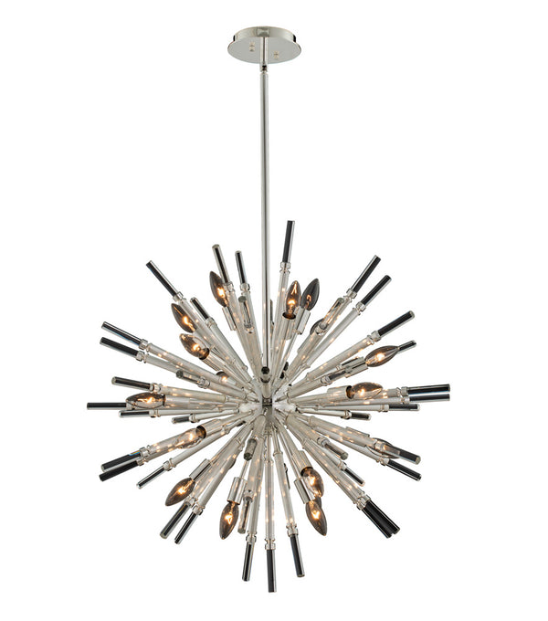 Allegri - 037456-014-FR001 - 19 Light Pendant - Sprazzo - Polished Silver from Lighting & Bulbs Unlimited in Charlotte, NC