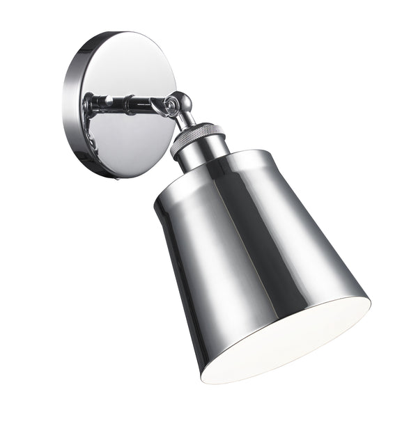 Matteo Lighting - S08201CH - One Light Wall Sconce - Kinsley - Chrome from Lighting & Bulbs Unlimited in Charlotte, NC