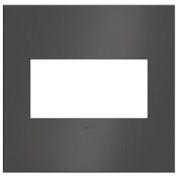 Legrand - AWC2GBBN4 - Wall Plate - Adorne - Brushed Black Nickel from Lighting & Bulbs Unlimited in Charlotte, NC