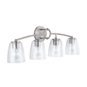 Capital Lighting - 137941AS-488 - Four Light Vanity - Oran - Antique Silver from Lighting & Bulbs Unlimited in Charlotte, NC