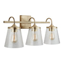 Capital Lighting - 139132AD-496 - Three Light Vanity - Jayne - Aged Brass from Lighting & Bulbs Unlimited in Charlotte, NC
