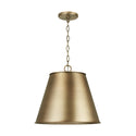Capital Lighting - 337811AD - One Light Pendant - Welker - Aged Brass from Lighting & Bulbs Unlimited in Charlotte, NC