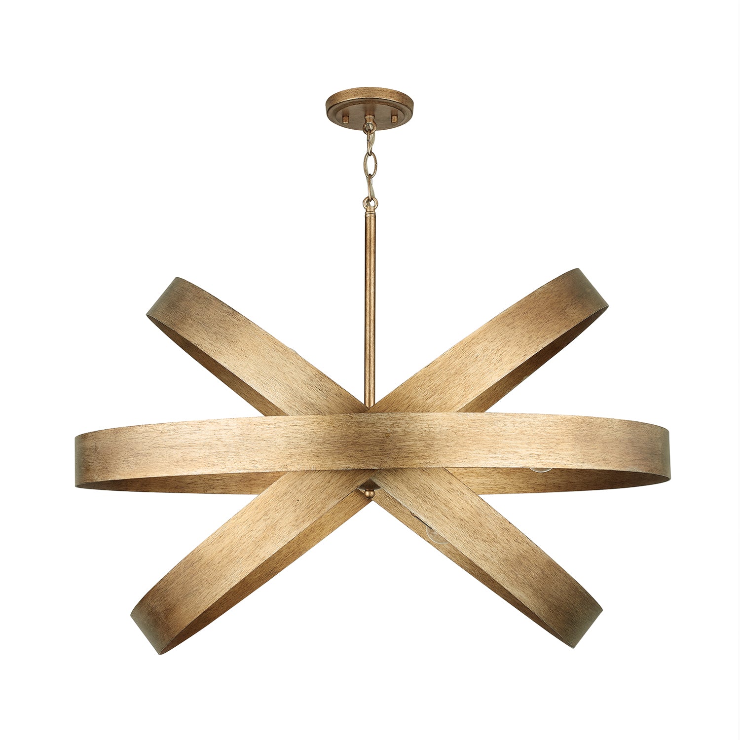Capital Lighting - 439061ML - Six Light Chandelier - Jude - Mystic Lustre from Lighting & Bulbs Unlimited in Charlotte, NC