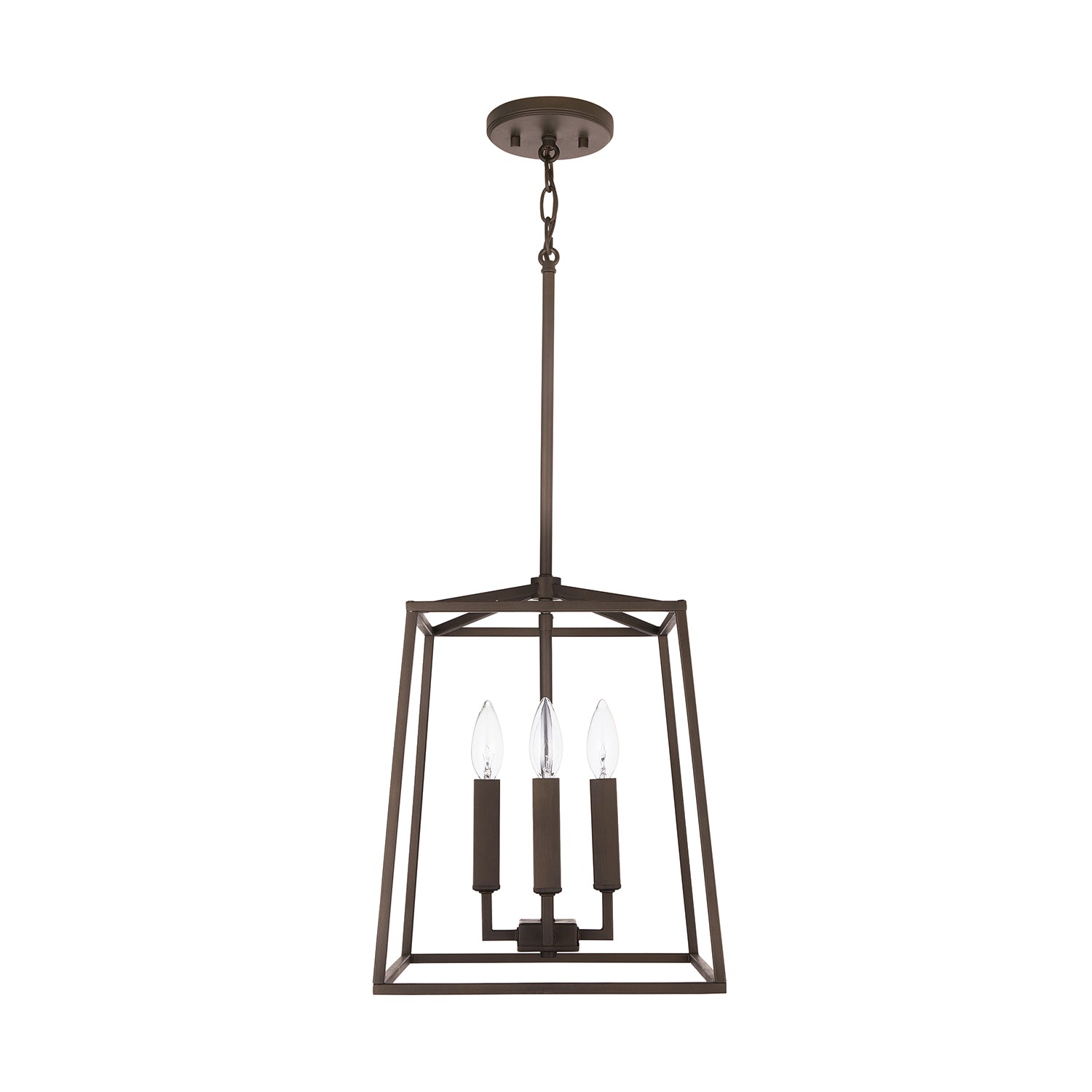 Capital Lighting - 537641OR - Four Light Foyer Pendant - Thea - Oil Rubbed Bronze from Lighting & Bulbs Unlimited in Charlotte, NC