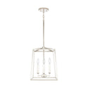 Capital Lighting - 537641PN - Four Light Foyer Pendant - Thea - Polished Nickel from Lighting & Bulbs Unlimited in Charlotte, NC