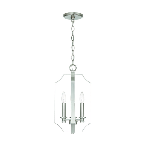 Capital Lighting - 540941BN - Four Light Foyer Pendant - Myles - Brushed Nickel from Lighting & Bulbs Unlimited in Charlotte, NC