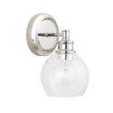 One Light Wall Sconce from the Mid Century Collection in Polished Nickel Finish by Capital Lighting