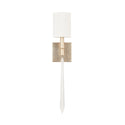 One Light Wall Sconce from the Gwyneth Collection in Winter Gold Finish by Capital Lighting