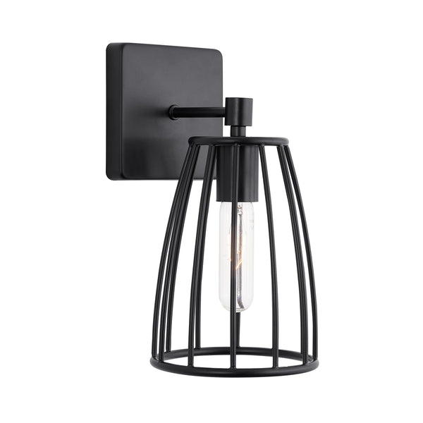 Capital Lighting - 638811MB - One Light Wall Sconce - Corey - Matte Black from Lighting & Bulbs Unlimited in Charlotte, NC