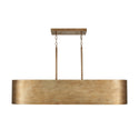 Five Light Island Pendant from the Jude Collection in Mystic Lustre Finish by Capital Lighting
