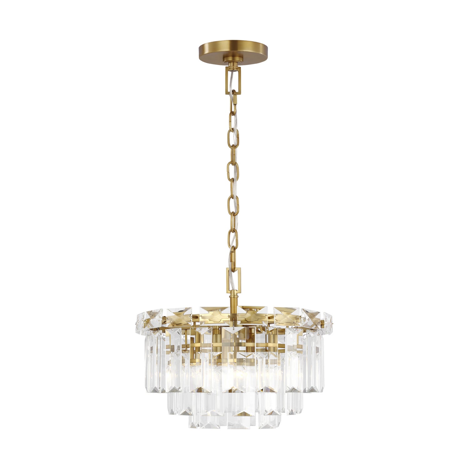 Visual Comfort Studio - CC1254BBS - Four Light Chandelier - Arden - Burnished Brass from Lighting & Bulbs Unlimited in Charlotte, NC
