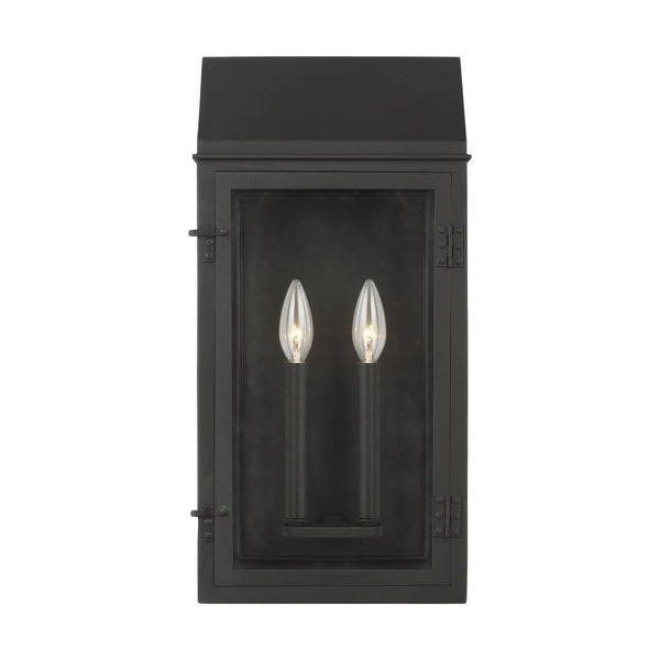 Visual Comfort Studio - CO1272TXB - Two Light Outdoor Wall Lantern - Hingham - Textured Black from Lighting & Bulbs Unlimited in Charlotte, NC