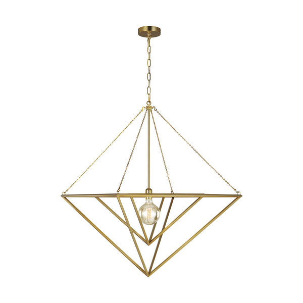 Visual Comfort Studio - CP1151BBS - One Light Pendant - Carat - Burnished Brass from Lighting & Bulbs Unlimited in Charlotte, NC
