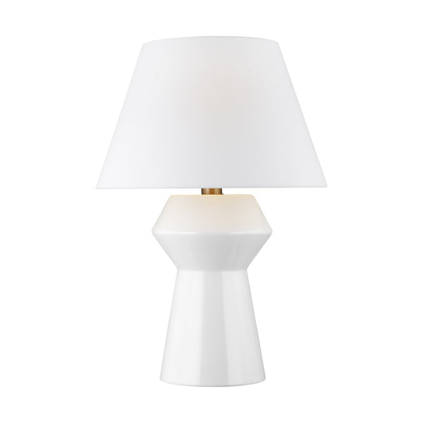 Visual Comfort Studio - CT1061ARCBBS1 - One Light Table Lamp - Abaco - Arctic White from Lighting & Bulbs Unlimited in Charlotte, NC