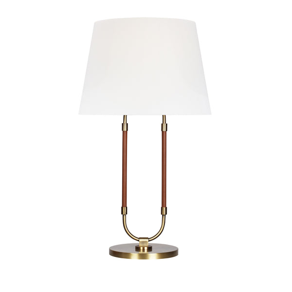 Visual Comfort Studio - LT1021TWB1 - One Light Table Lamp - Katie - Time Worn Brass from Lighting & Bulbs Unlimited in Charlotte, NC