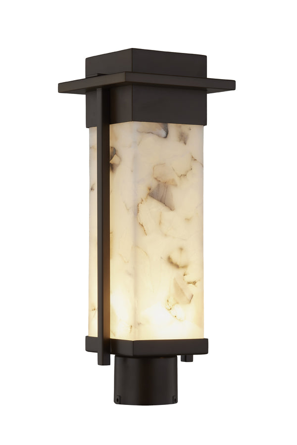 Justice Designs - ALR-7542W-DBRZ - LED Post Mount from Lighting & Bulbs Unlimited in Charlotte, NC