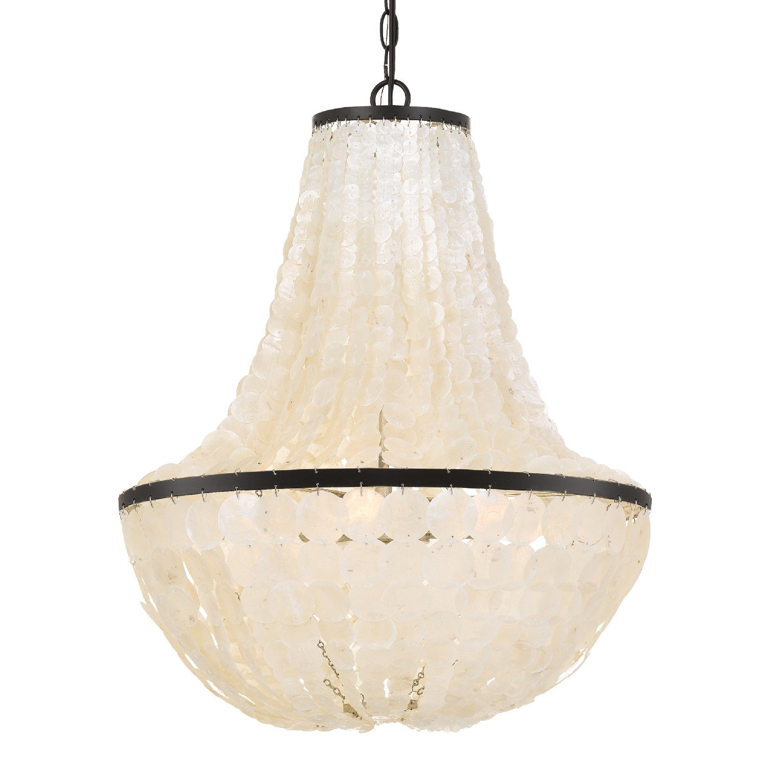 Crystorama - BRI-3006-DB - Six Light Chandelier - Brielle - Dark Bronze from Lighting & Bulbs Unlimited in Charlotte, NC