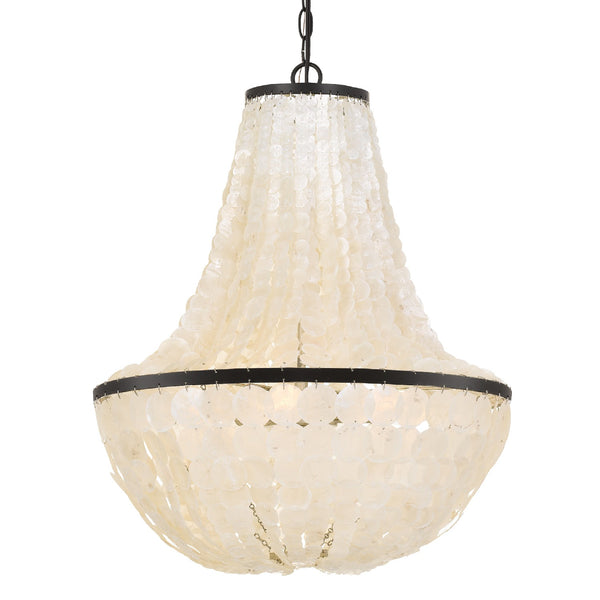 Crystorama - BRI-3006-DB - Six Light Chandelier - Brielle - Dark Bronze from Lighting & Bulbs Unlimited in Charlotte, NC
