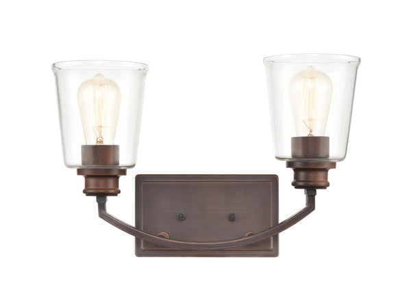 Millennium - 3602-RBZ - Two Light Vanity - Forsyth - Rubbed Bronze from Lighting & Bulbs Unlimited in Charlotte, NC