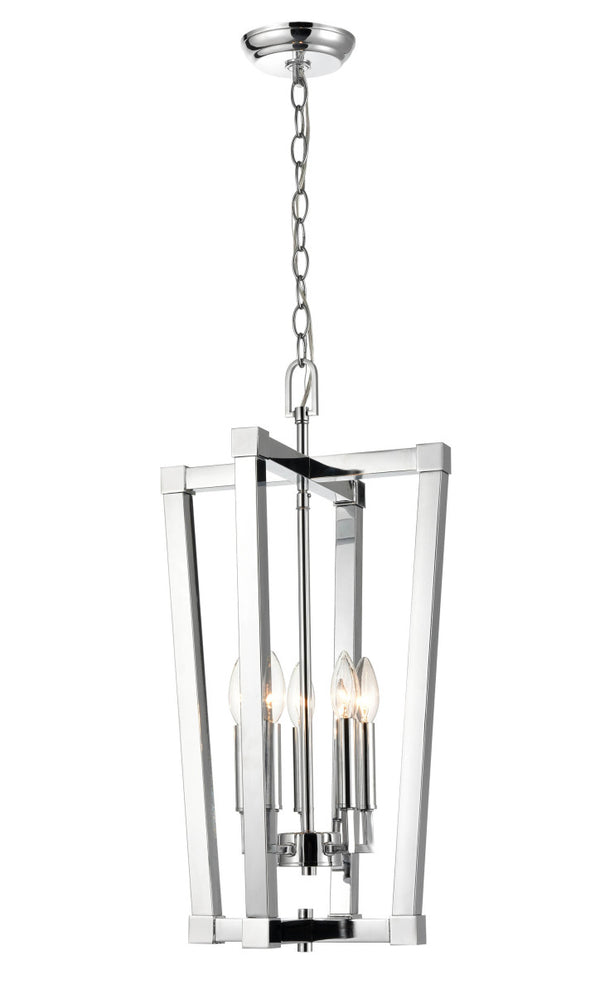 Millennium - 9125-CH - Five Light Pendant - Chrome from Lighting & Bulbs Unlimited in Charlotte, NC