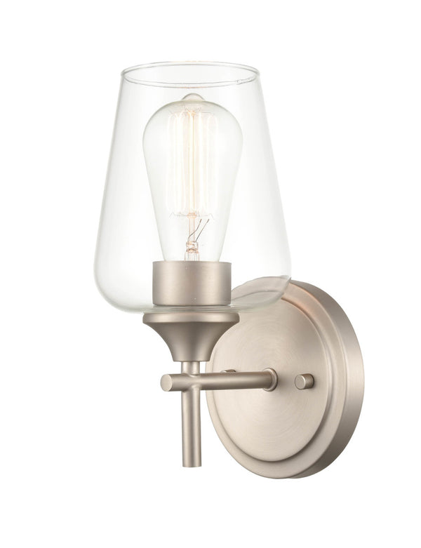 Millennium - 9701-SN - One Light Wall Sconce - Ashford - Satin Nickel from Lighting & Bulbs Unlimited in Charlotte, NC