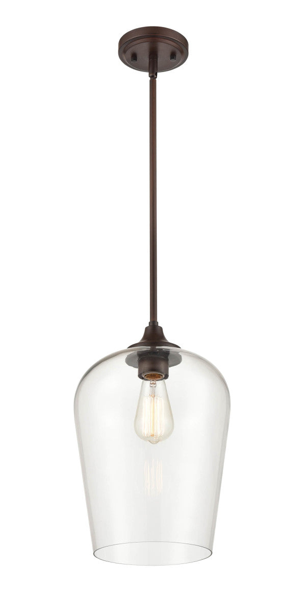 Millennium - 9741-RBZ - One Light Mini Pendant - Ashford - Rubbed Bronze from Lighting & Bulbs Unlimited in Charlotte, NC