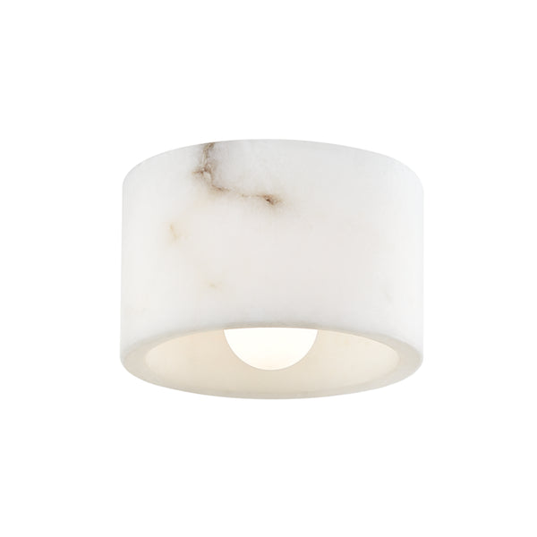 Hudson Valley - 4500-ALA-PN - One Light Flush Mount - Loris - Polished Nickel from Lighting & Bulbs Unlimited in Charlotte, NC