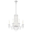 Schonbek - RS83081N-06H - Eight Light Chandelier - Sarella - White from Lighting & Bulbs Unlimited in Charlotte, NC