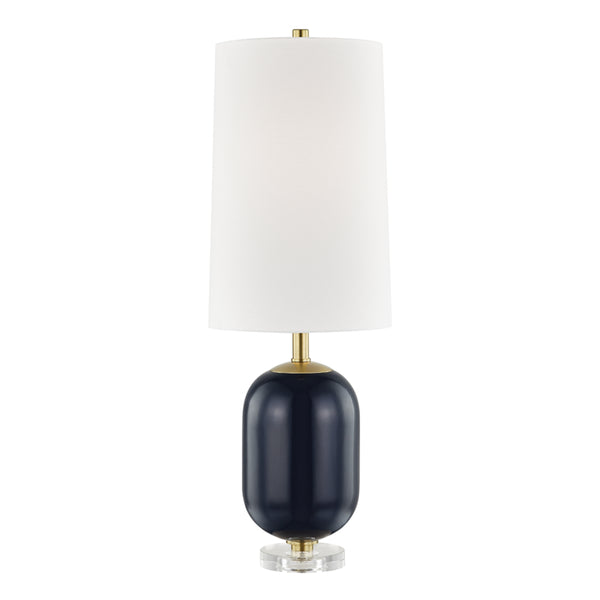 Hudson Valley - L1449-MN - One Light Table Lamp - Mill Neck - Midnight from Lighting & Bulbs Unlimited in Charlotte, NC