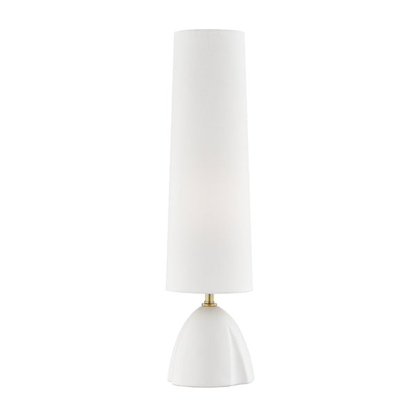 Hudson Valley - L1466-WH - One Light Table Lamp - Inwood - White from Lighting & Bulbs Unlimited in Charlotte, NC
