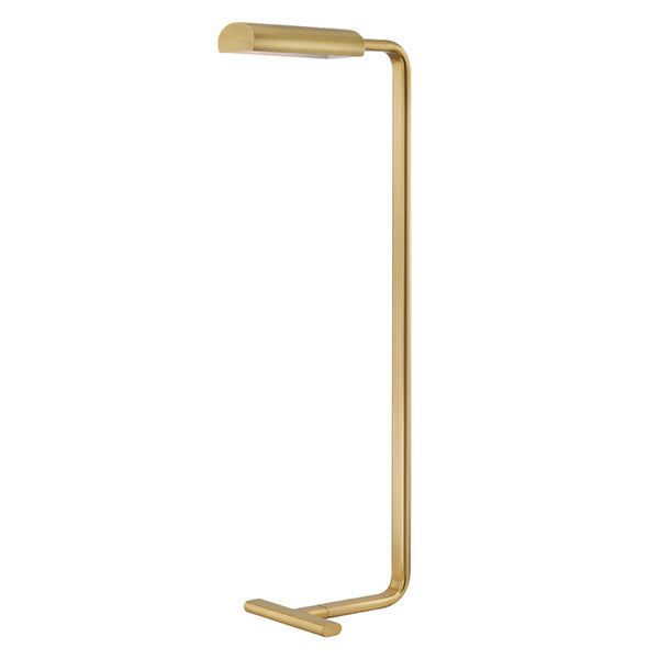 Hudson Valley - L1518-AGB - One Light Floor Lamp - Renwick - Aged Brass from Lighting & Bulbs Unlimited in Charlotte, NC