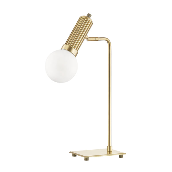 Hudson Valley - L5113-AGB - One Light Table Lamp - Reade - Aged Brass from Lighting & Bulbs Unlimited in Charlotte, NC