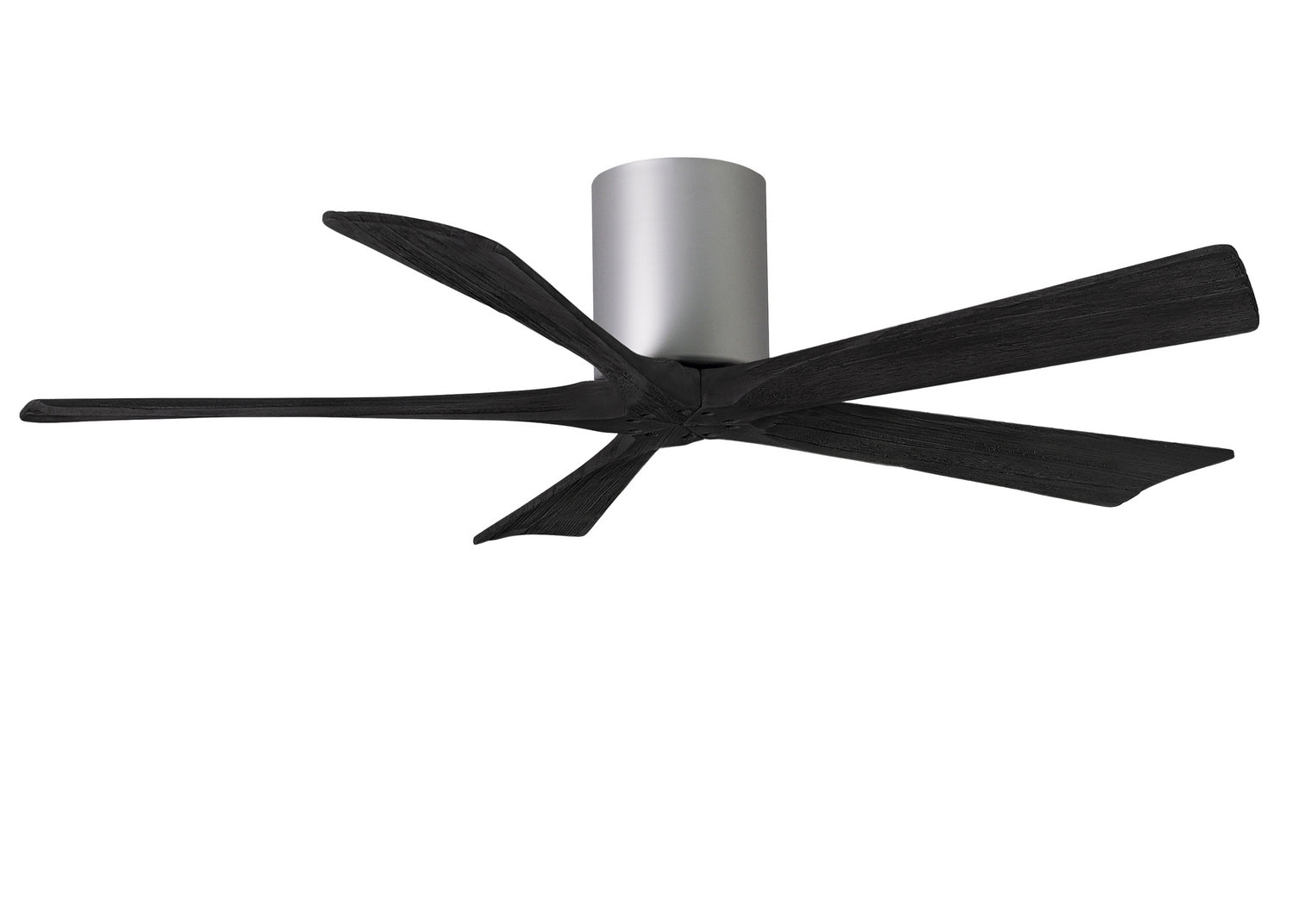 Matthews Fan Company - IR5H-BN-BK-52 - 52" Ceiling Fan - Irene - Brushed Nickel from Lighting & Bulbs Unlimited in Charlotte, NC