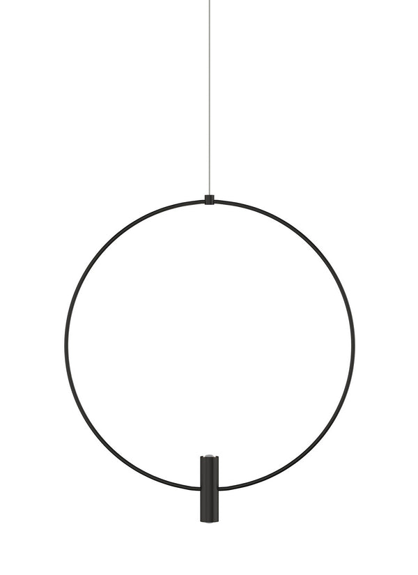 Visual Comfort Modern - 700FJLAY18B-LED930 - LED Pendant - Layla - Nightshade Black from Lighting & Bulbs Unlimited in Charlotte, NC