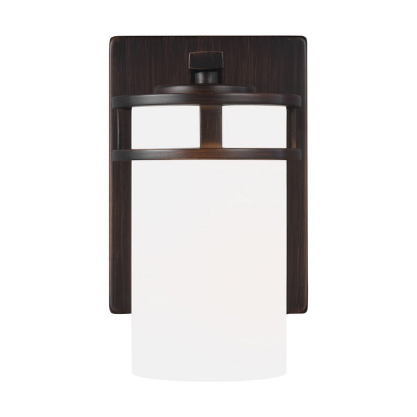 Generation Lighting - 4121601-710 - One Light Wall / Bath Sconce - Robie - Bronze from Lighting & Bulbs Unlimited in Charlotte, NC