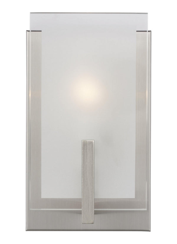 Visual Comfort Studio - 4130801EN-962 - One Light Wall / Bath Sconce - Syll - Brushed Nickel from Lighting & Bulbs Unlimited in Charlotte, NC