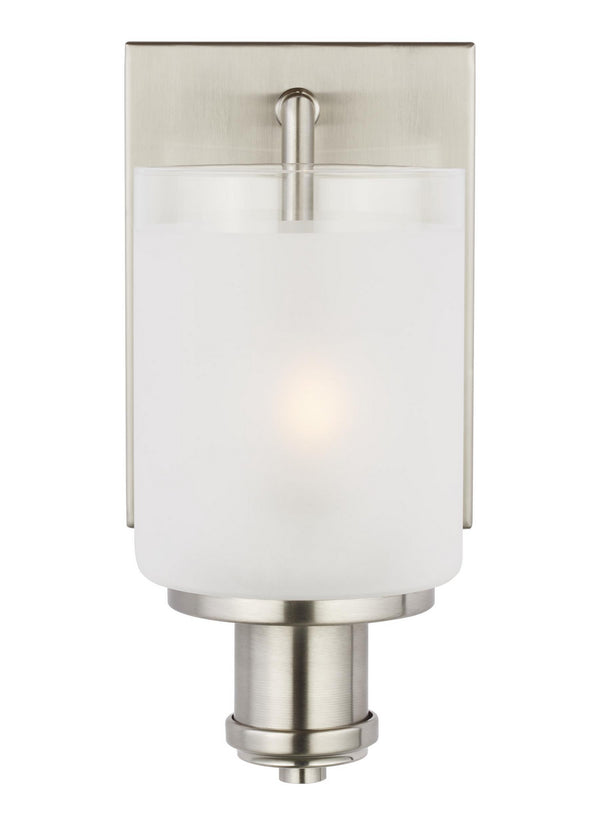 Generation Lighting - 4139801EN3-962 - One Light Wall / Bath Sconce - Norwood - Brushed Nickel from Lighting & Bulbs Unlimited in Charlotte, NC