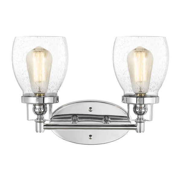 Generation Lighting - 4414502-05 - Two Light Wall / Bath - Belton - Chrome from Lighting & Bulbs Unlimited in Charlotte, NC
