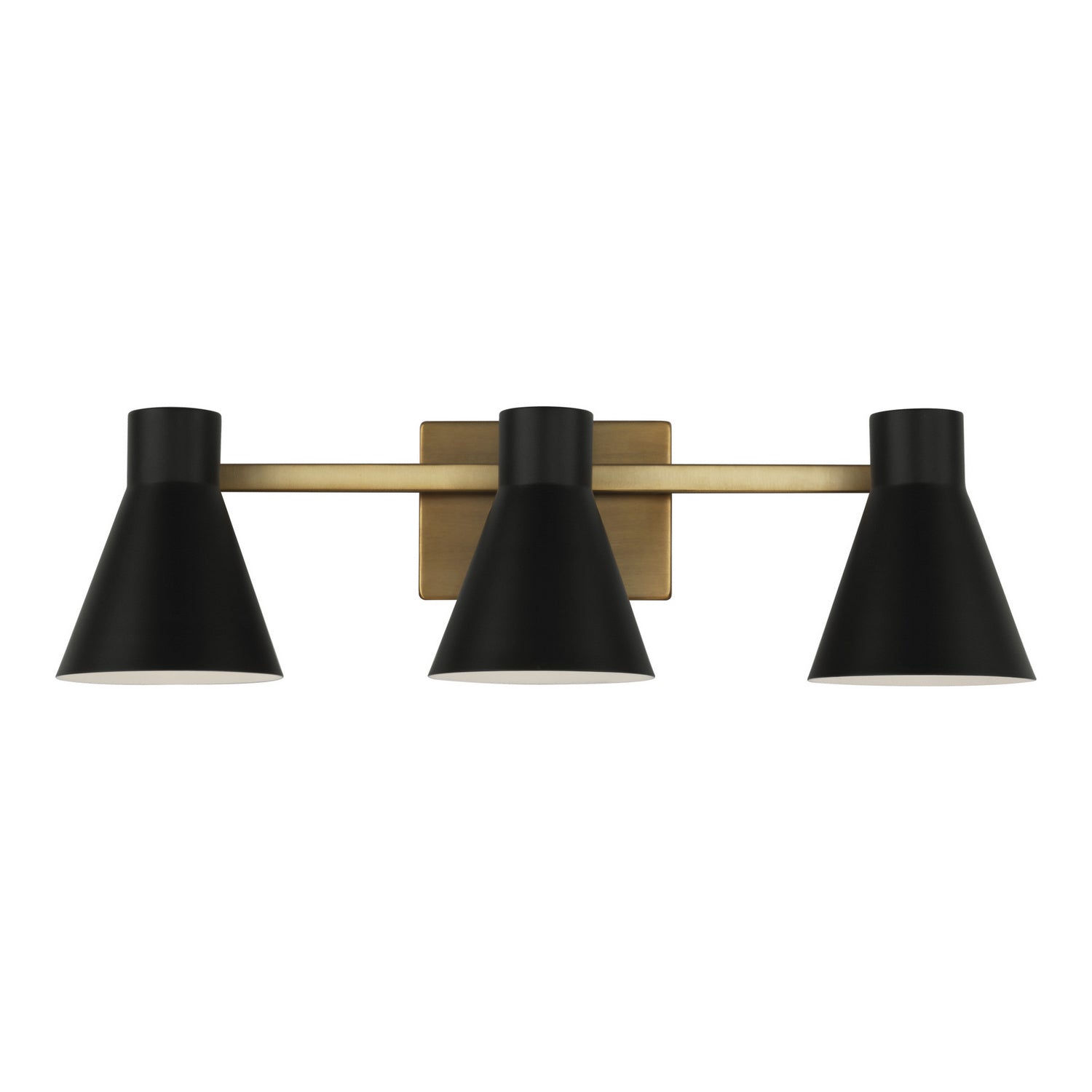 Generation Lighting - 4441303-848 - Three Light Wall / Bath - Towner - Satin Brass from Lighting & Bulbs Unlimited in Charlotte, NC