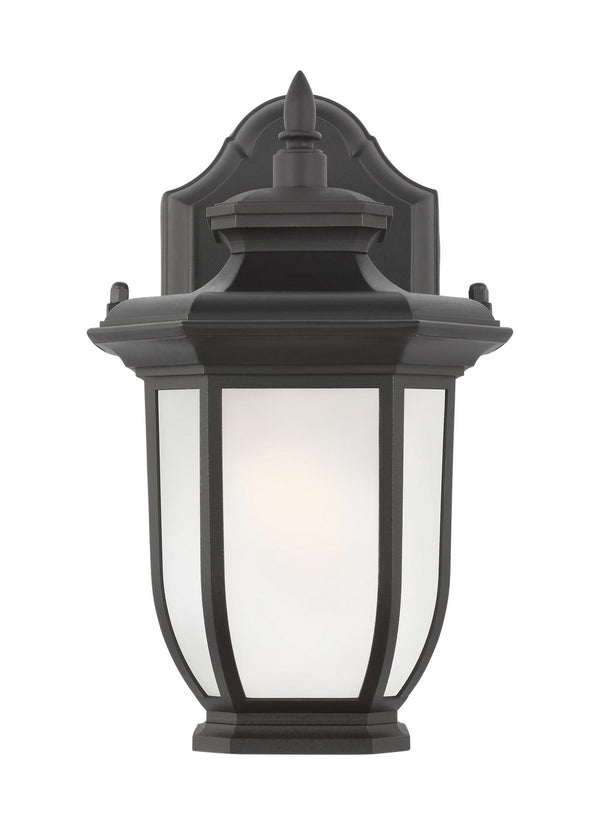 Generation Lighting - 8436301EN3-12 - One Light Outdoor Wall Lantern - Childress - Black from Lighting & Bulbs Unlimited in Charlotte, NC