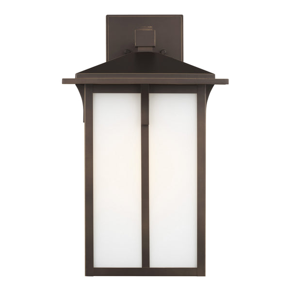 Generation Lighting - 8752701-71 - One Light Outdoor Wall Lantern - Tomek - Antique Bronze from Lighting & Bulbs Unlimited in Charlotte, NC