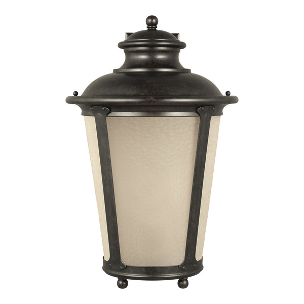 Generation Lighting - 88244-780 - One Light Outdoor Wall Lantern - Cape May - Burled Iron from Lighting & Bulbs Unlimited in Charlotte, NC