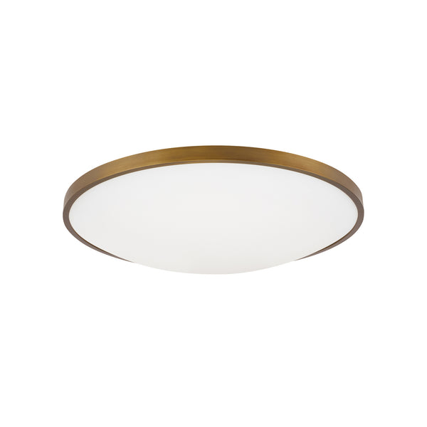 Visual Comfort Modern - 700FMVNC18A-LED930 - LED Flush Mount - Vance - Aged Brass from Lighting & Bulbs Unlimited in Charlotte, NC