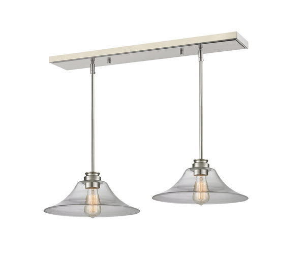 Z-Lite - 428MP14-2BN - Two Light Island/Billiard - Annora - Brushed Nickel from Lighting & Bulbs Unlimited in Charlotte, NC