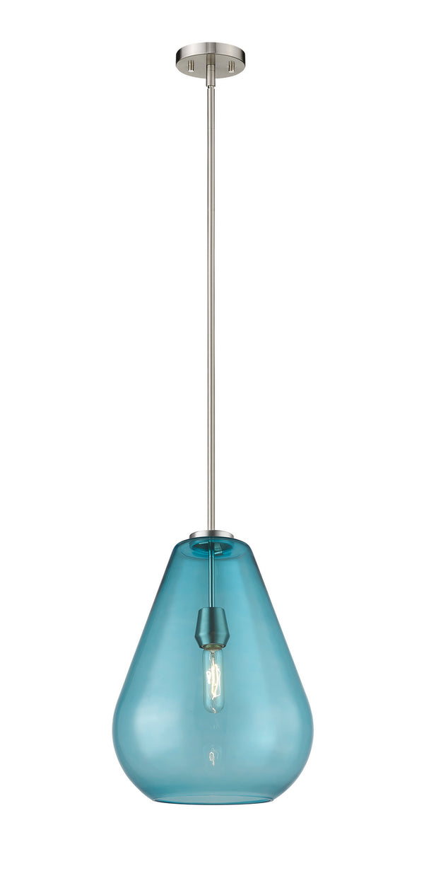 Z-Lite - 489P12-BN - One Light Pendant - Ayra - Brushed Nickel from Lighting & Bulbs Unlimited in Charlotte, NC
