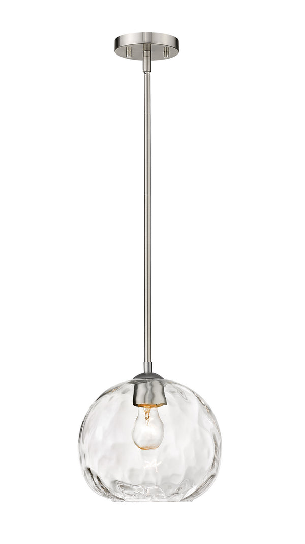 Z-Lite - 490P10-BN - One Light Pendant - Chloe - Brushed Nickel from Lighting & Bulbs Unlimited in Charlotte, NC