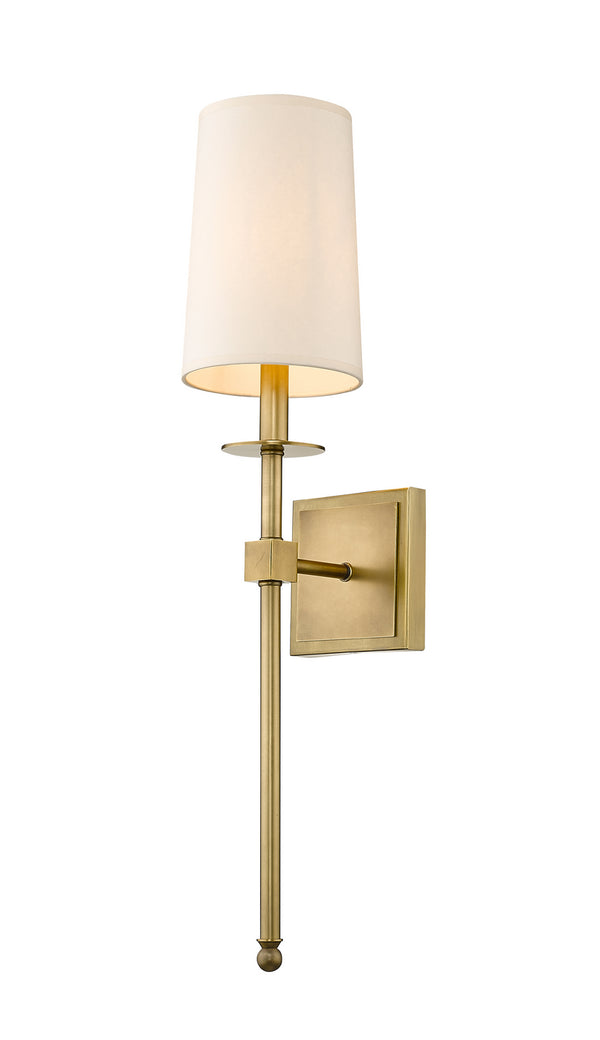 Z-Lite - 811-1S-RB - One Light Wall Sconce - Camila - Rubbed Brass from Lighting & Bulbs Unlimited in Charlotte, NC