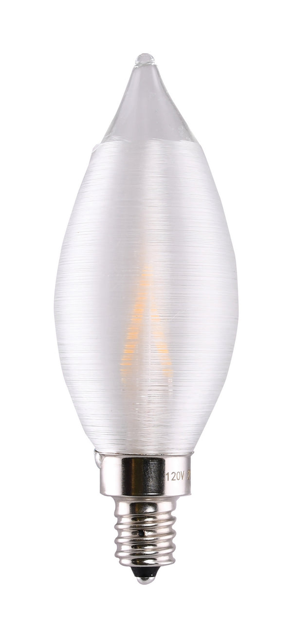 Satco - S11302 - Light Bulb - Satin Spun from Lighting & Bulbs Unlimited.